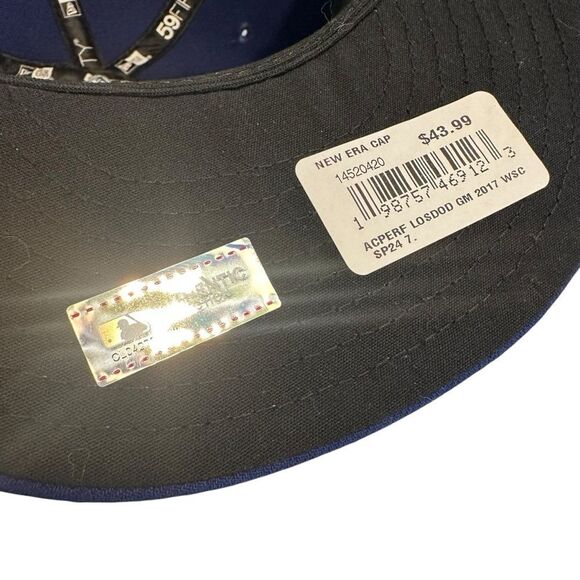 NEW LA Dodgers ‘24 World Series Champions 2024 Hat New Era size 7 fitted - Picture 5 of 7